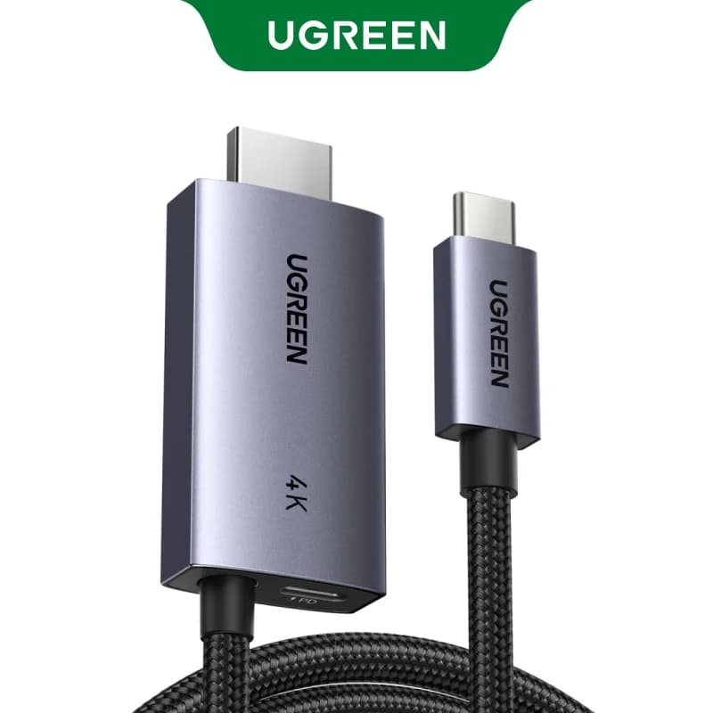 USB-C to HDMI Cable, 4K@60Hz, 100W PD, 2m