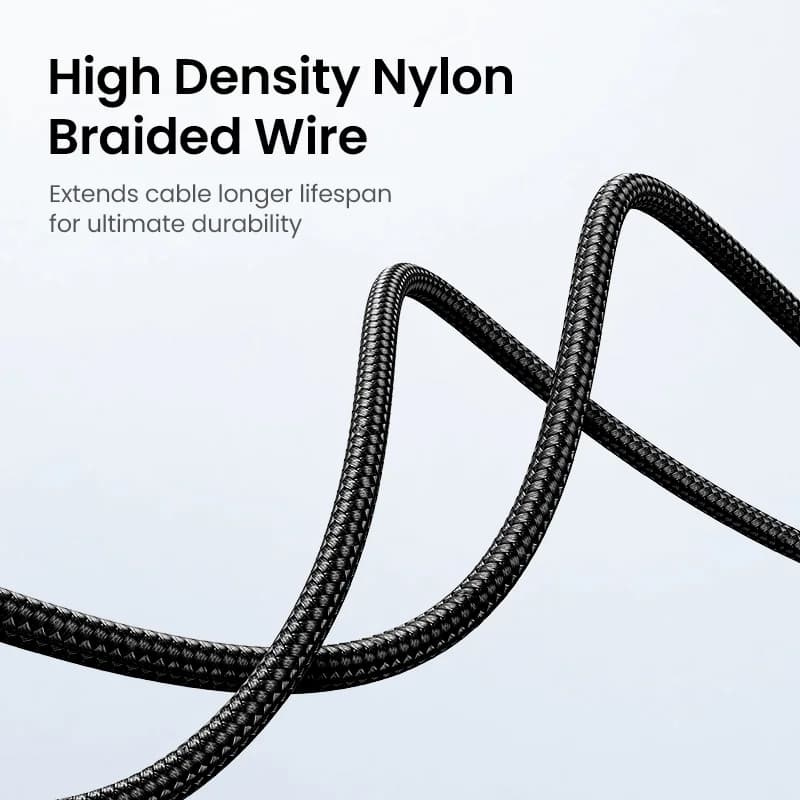MFi Certified Lightning to USB Cable, 2.4A Fast Charge