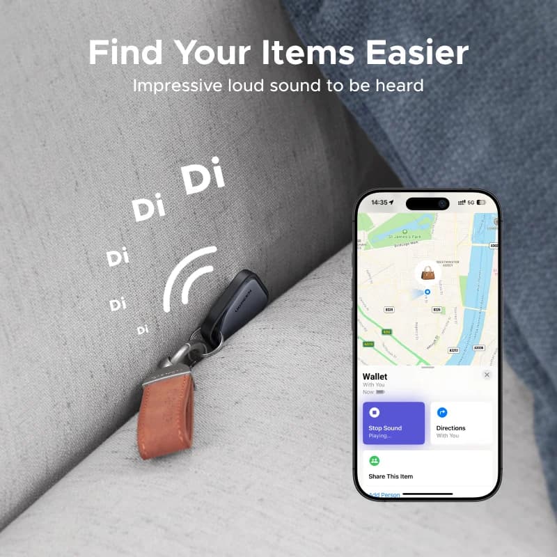 Smart Bluetooth Tracker for iOS Find My