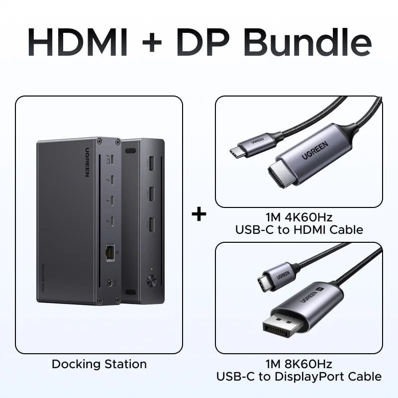 8-in-1 Thunderbolt 4 Docking Station with 8K Output