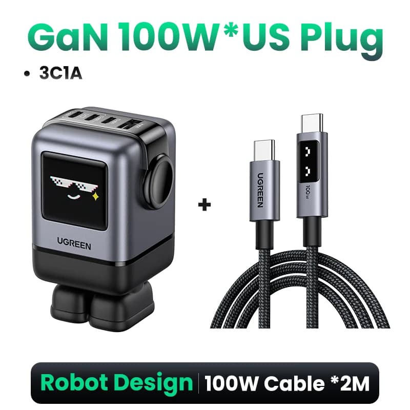 100W GaN USB-C Fast Charger with PPS