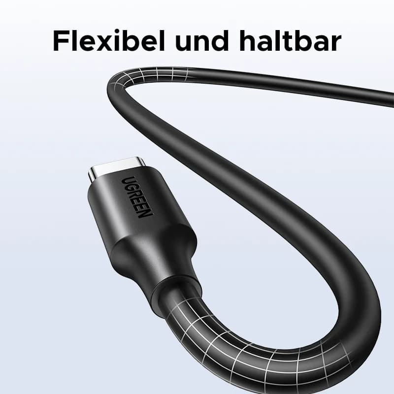 USB-C to USB-C Cable, 60W PD Fast Charging