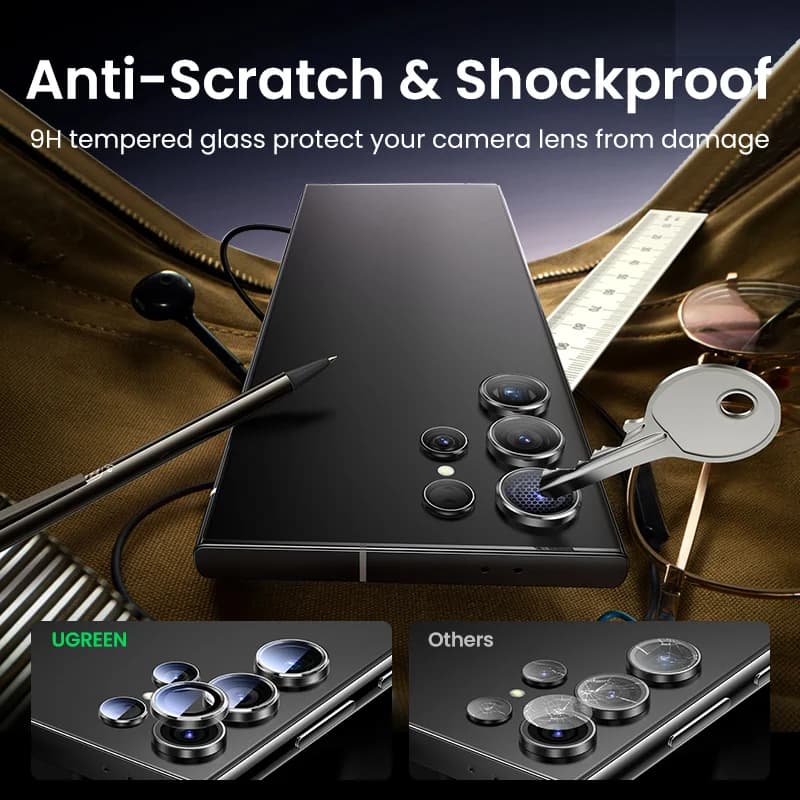 Full Coverage Camera Lens Protector for Samsung Galaxy