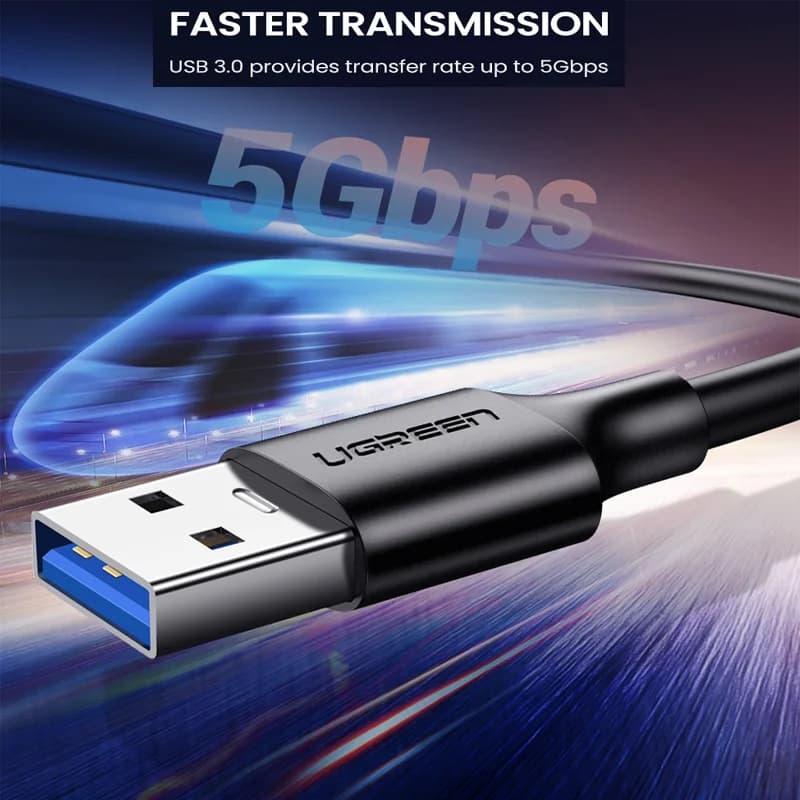 USB-C Data Cable, 5Gbps USB 3.0, 3A
