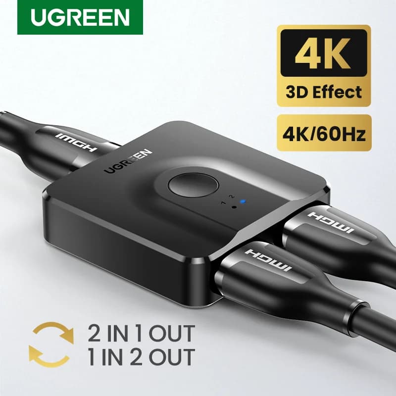 Bi-directional 4K HDMI Splitter and Switcher