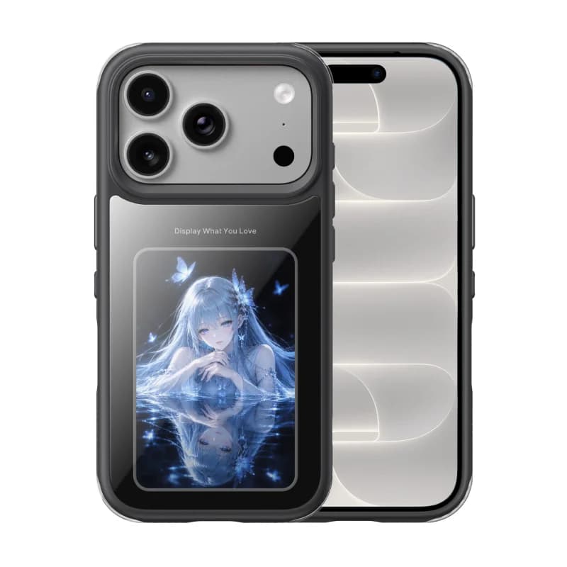 E-Ink Screen Magnetic Case for iPhone Pro Max