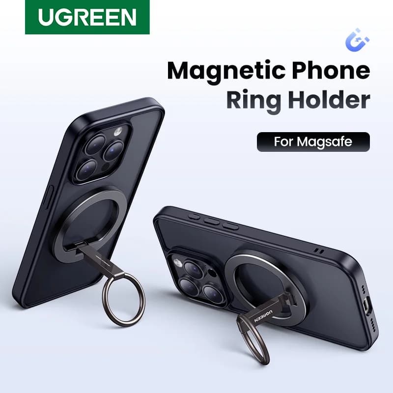 Magnetic Phone Ring Holder, 360° Rotation Stand