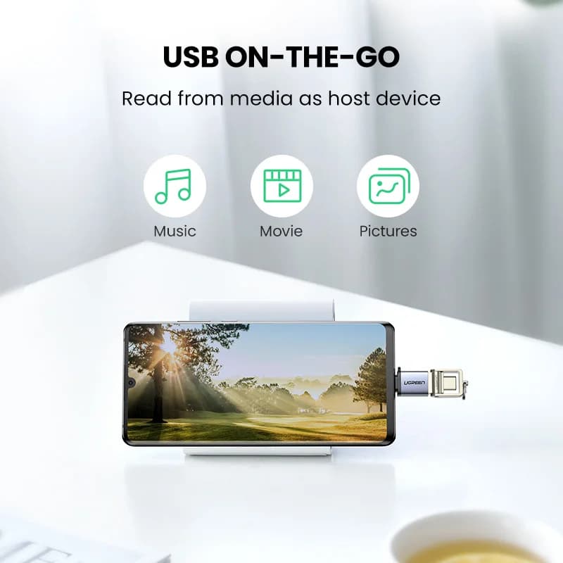 USB-C to USB 3.0 Adapter, Thunderbolt 3 OTG