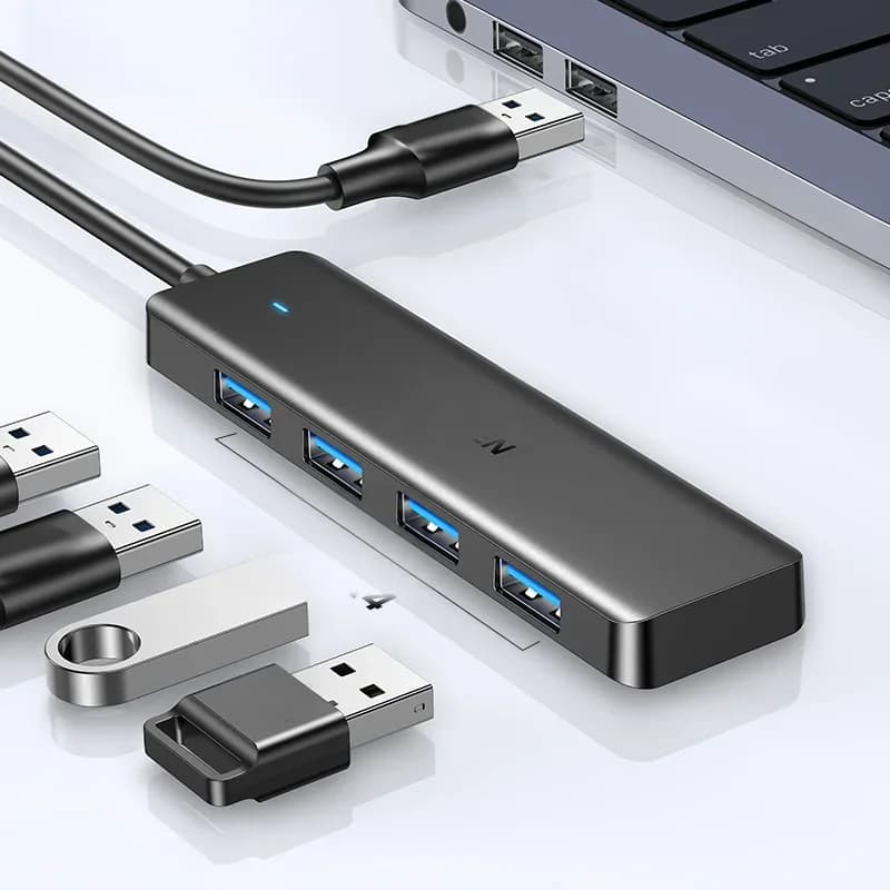 4-Port USB 3.0 & USB-C Hub