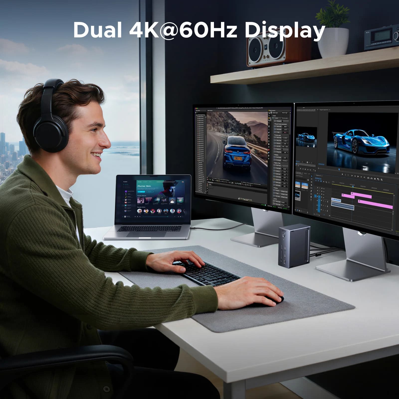 Thunderbolt 4 Docking Station 13-in-1 40Gbps