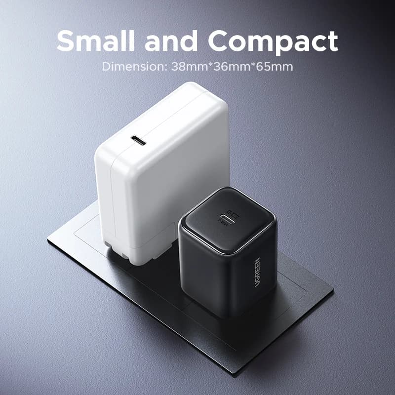 45W GaN USB-C Wall Charger, PPS QC3.0