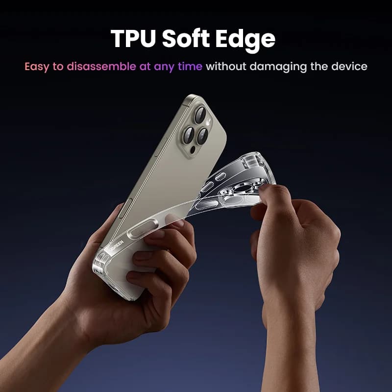 Shockproof Clear Protective Case for iPhone