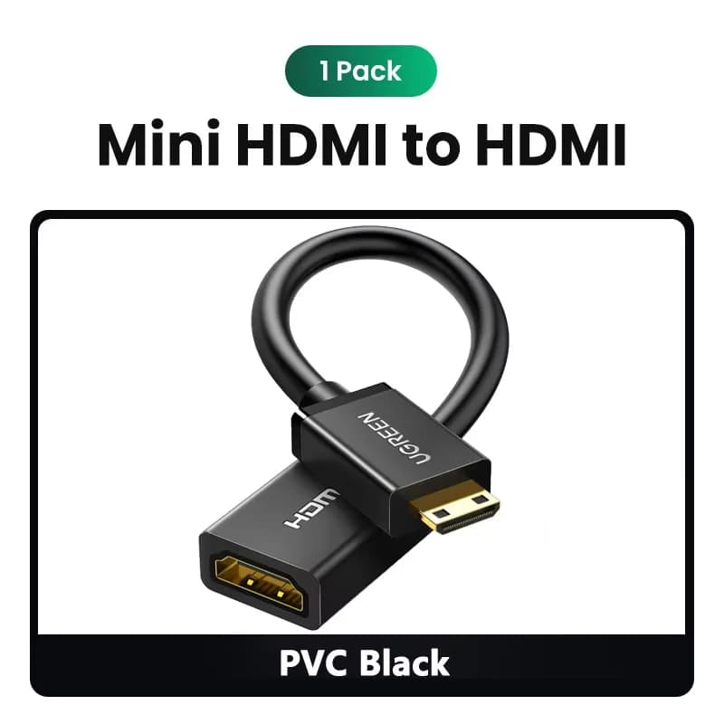 Mini HDMI to Standard HDMI 4K Adapter Cable