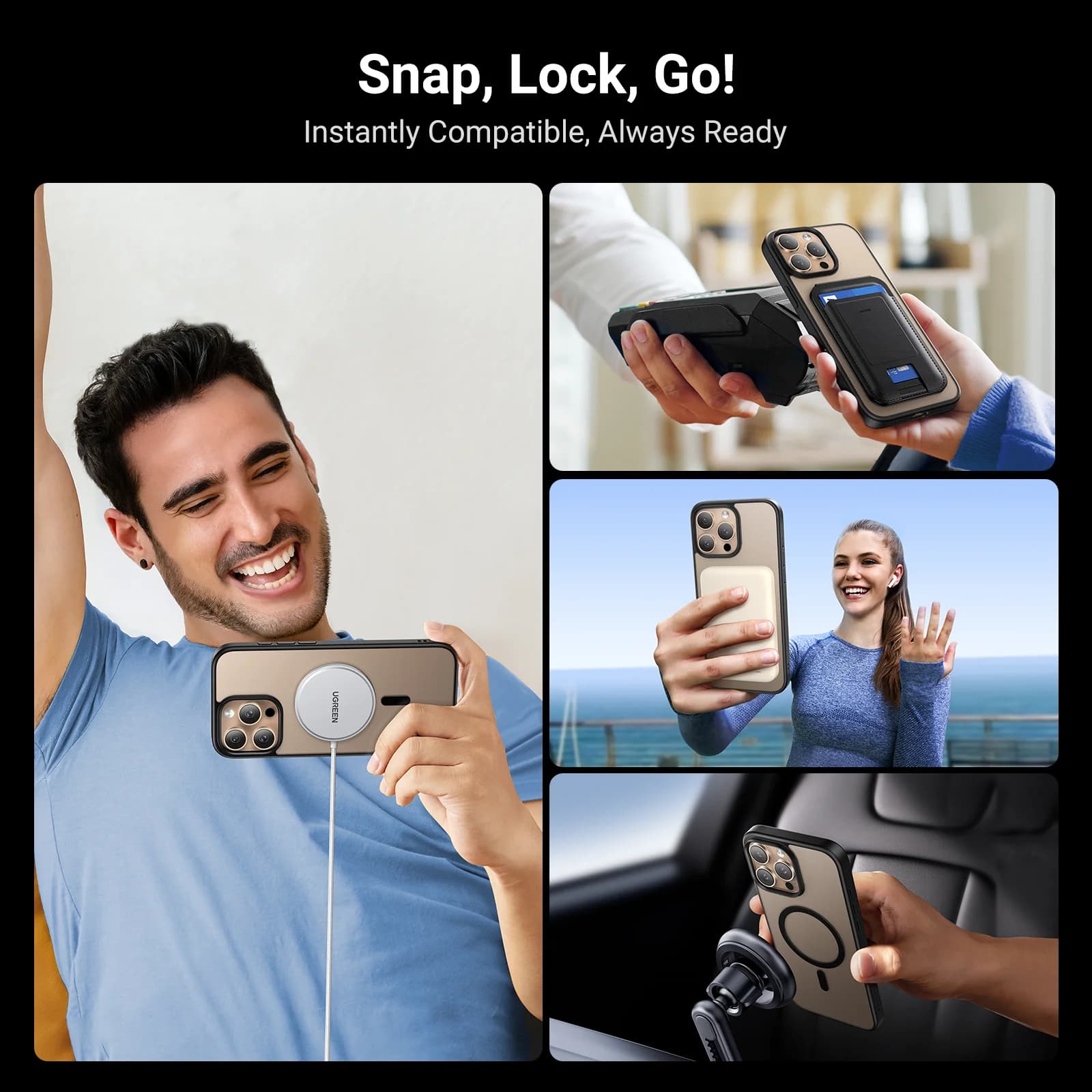 Magnetic Shockproof Case for iPhone