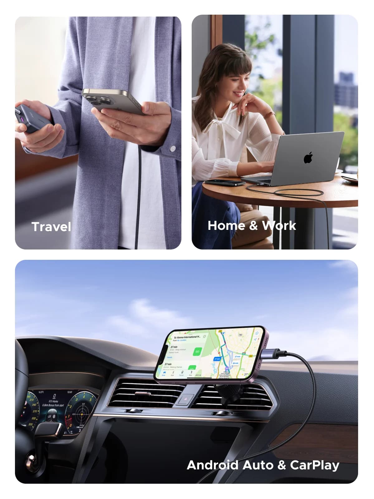 100W USB-C Fast Charging Cable, 5A