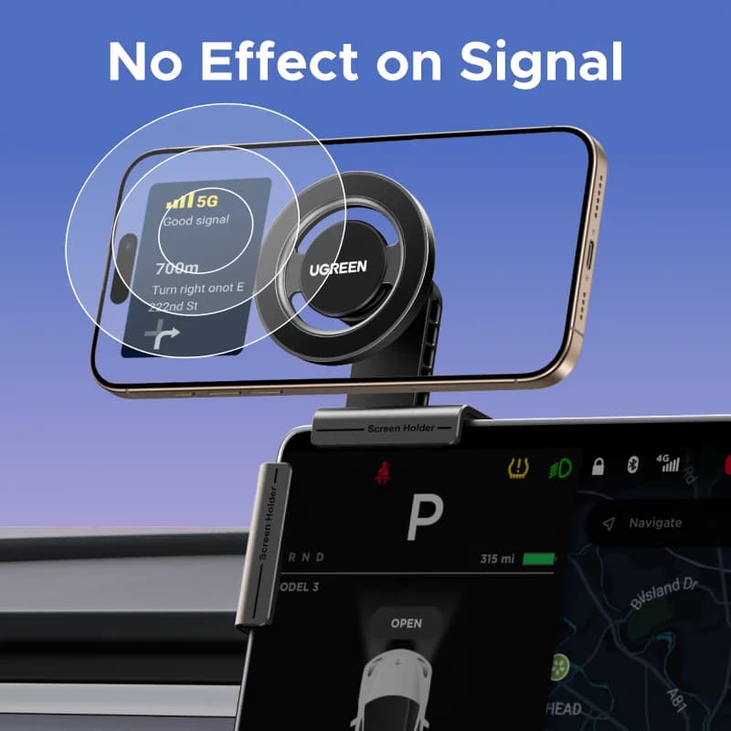 Magnetic Car Phone Holder for Touchscreen