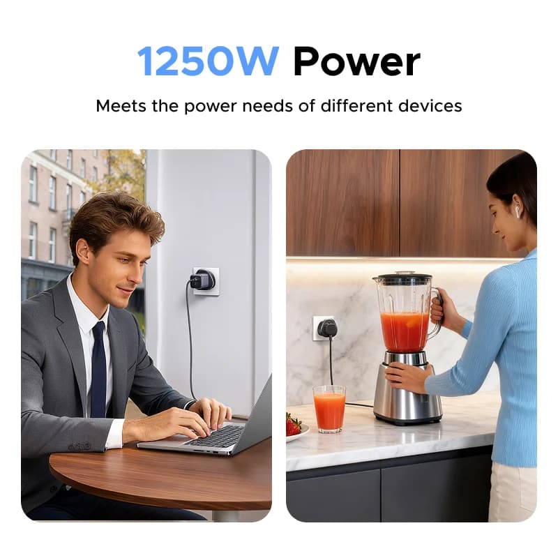 Universal Travel Power Adapter with US Plug