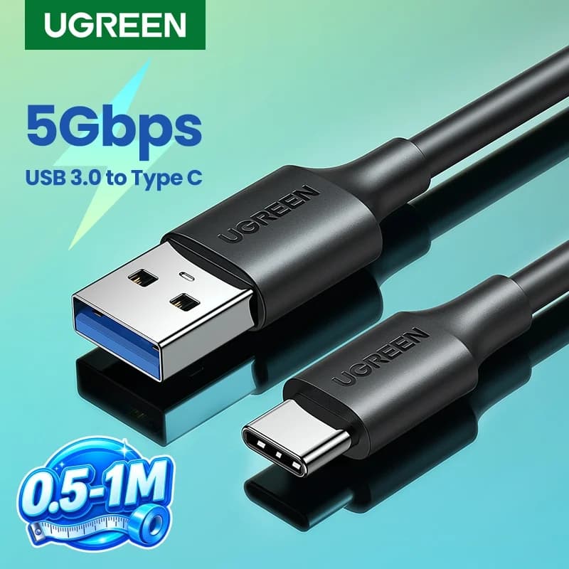 USB-C Data Cable, 5Gbps USB 3.0, 3A
