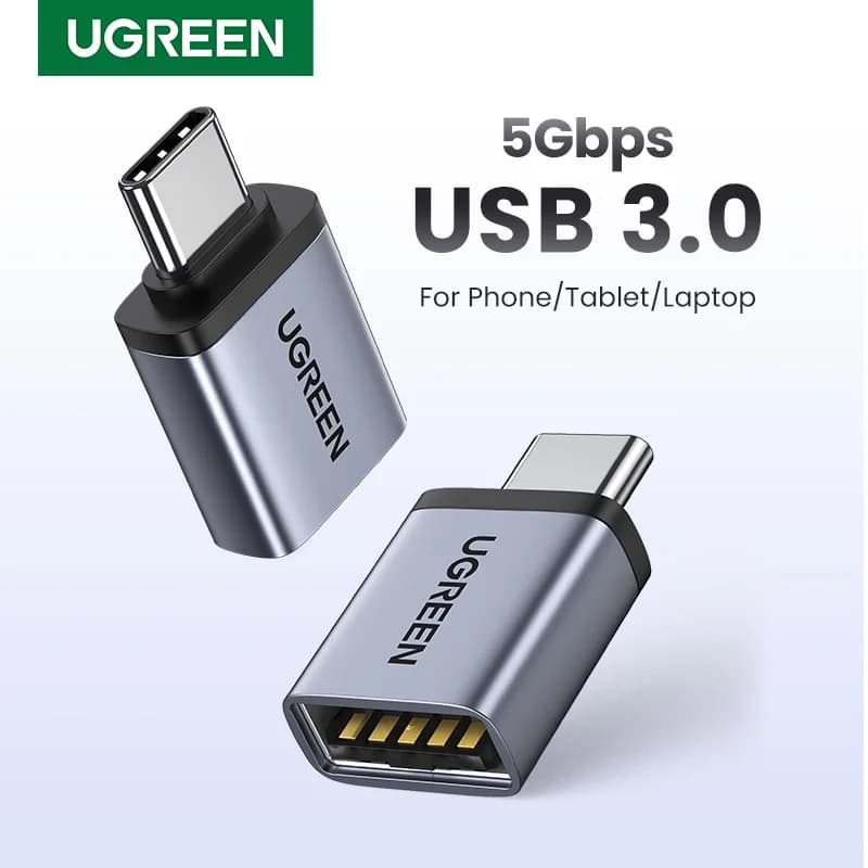 USB-C to USB-A Female OTG Adapter