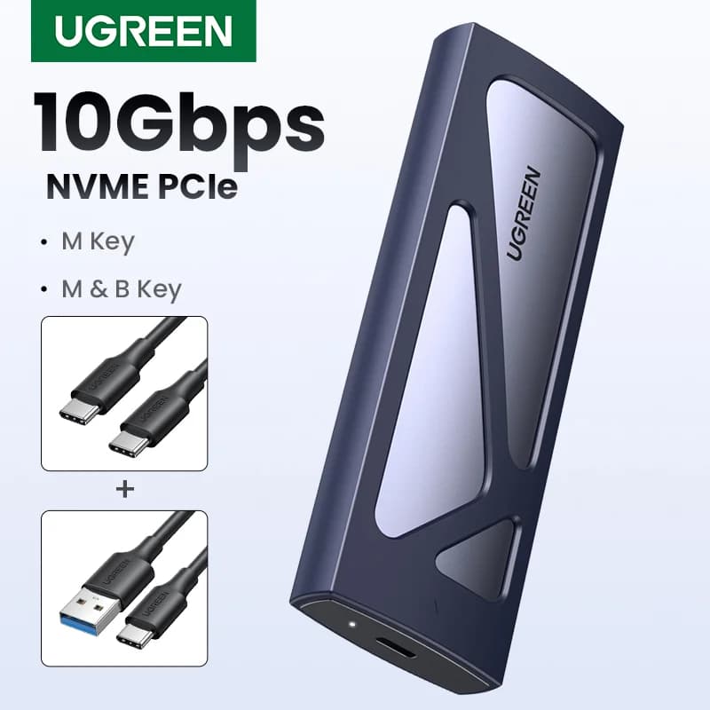 M.2 NVMe SSD Enclosure USB-C 5Gbps